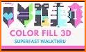 Color Fill Line - Block Colour Fill 3d related image