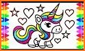 unicorn coloring pages and drawing related image