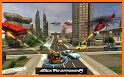 Police Flying Cars Futuristic Sim 3D related image