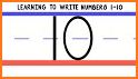 Learn numbers -  Kids drawing related image