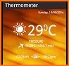 Thermometer in Status Bar related image