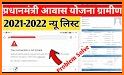 आवास योजना की नई सूची 2021-22 related image