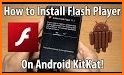 Guide for Flash Player update for android related image