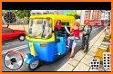 Tuk Tuk Taxi Sim 2020: Free Rickshaw Driving Games related image