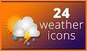 Realistic Weather Icons set for Chronus related image