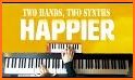 Happier - Marshmello Piano Dot Magic related image