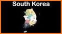 South Korea Map related image