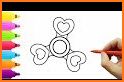 Coloring Book - Fidget Spinner related image
