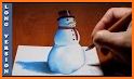 Snowman 3D related image