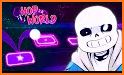 Sans Undertale songs - Piano tiles Game related image