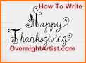 Happy Thanksgiving Greeting Cards Maker For Wishes related image