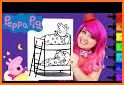 Coloring Book Pepa Cartoon For Pig Page related image