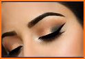 Step by step learn eye makeup related image