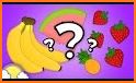 ABC Alphabet Fruit App For Kids - Name Quiz Match related image