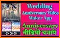 Wedding Anniversary Video Maker with Music related image
