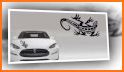 New Car Sticker Design related image
