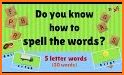 Kids Jumble Words Game for kids spelling learning. related image