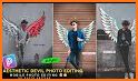 Be an Angel – Wing Photo Stickers related image