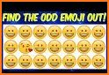 Find The Odd One Emoji Puzzle related image