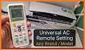 AC + TV  Remote Control - Universal Remote Control related image