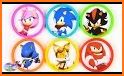 Learn to color Sonic related image