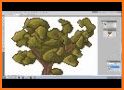 Trees & Leaves Color by Number - Pixel Art Game related image