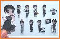 Wednesday Addams Stickers related image