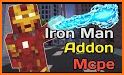 Addon Iron Man MCPE - Minecraft Mod related image