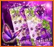 Diamond Purple Love Keyboard Background related image