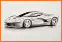How to Draw Super Cars Step by Step Drawing App related image
