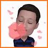 Love Roses Stickers For WhatsApp - Kiss GIF related image