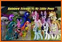 FNF Mashup Tail Rainbow Friend related image