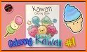Kawaii Food Coloring Book related image