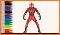 Coloring for Children Ultraman cosmos related image