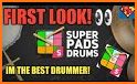 SUPER PADS DRUMS - Become a Drummer related image