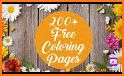 Colorful pages: free adult coloring and meditation related image