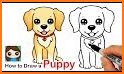 Cute Dogs Coloring Pages related image