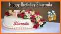 Name & Photo on Birthday cake - Status & Greetings related image