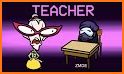 Red Scary Impostor Teacher Among Math Us Mod related image
