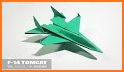 Origami: planes and flying devices made of paper related image