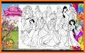 Coloring Book Girls - Games Coloring princess related image