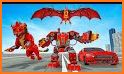 Lion Robot Car Game 2021 – Flying Bat Robot Games related image