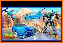 Police Cargo Plane Robot Fight related image