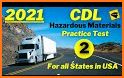 CDL HAZMAT  Hazardous Materials Endorsement Test related image