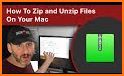 Zip / Unzip : Images Videos Documents related image