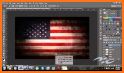 American Flag Filter related image