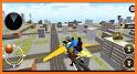 Flying Robot Bike Taxi Simulator-Bike Driving Game related image