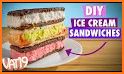 Rainbow Ice Cream Sandwich Maker🌈 Ice Cream Shop related image