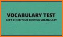 English Vocabulary Test related image