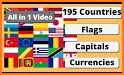 Countries, capitals and flags of the world related image
